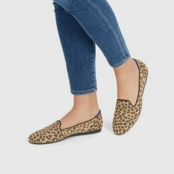 ROTHYS Spotted Leopard Loafers Women’s 9.5 - Picture 2 of 9